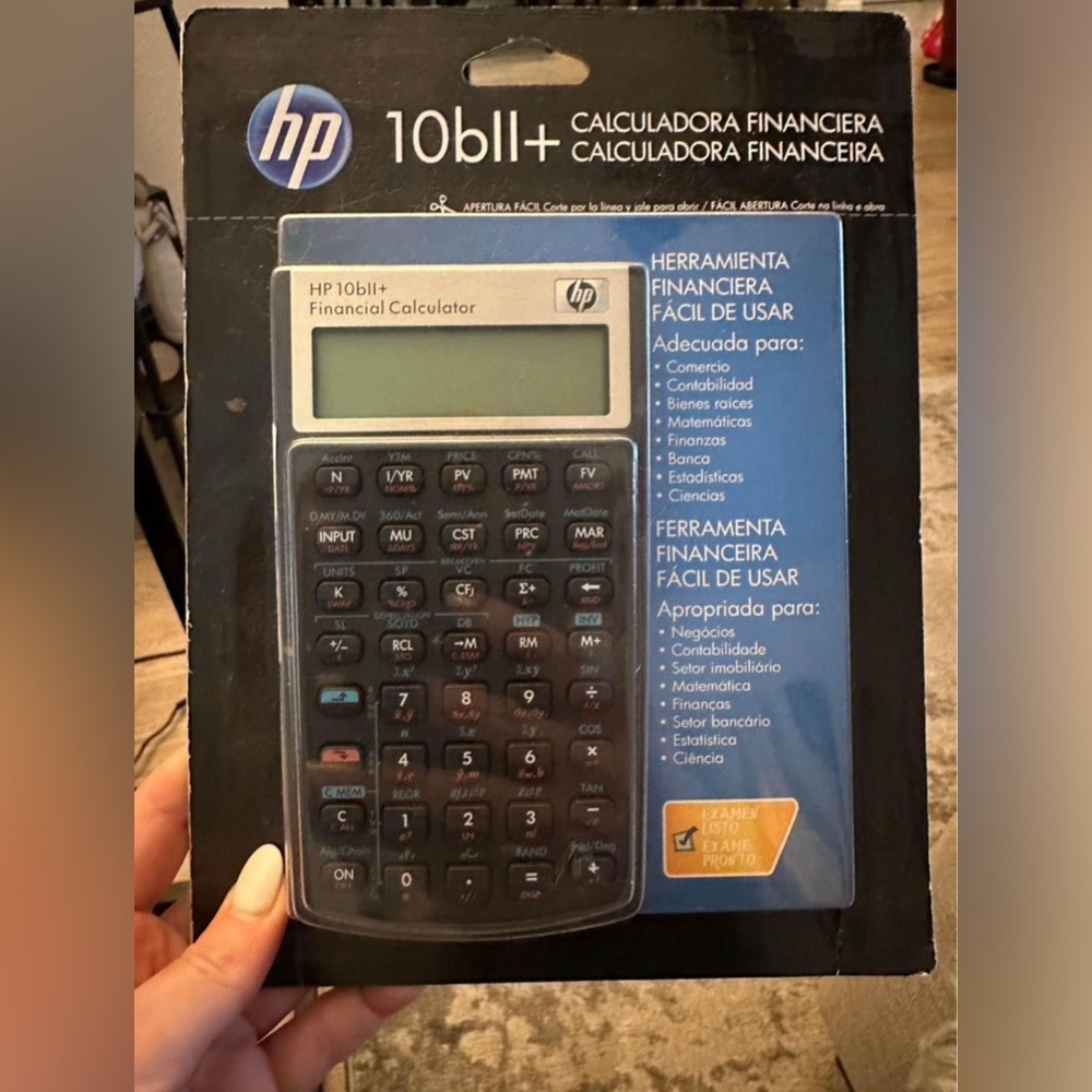 HP 10bII+ Financial Calculator